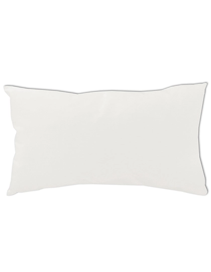 Cushion Cover Sublime With Zipper zum Besticken und Bedrucken in der Farbe White mit Ihren Logo, Schriftzug oder Motiv.