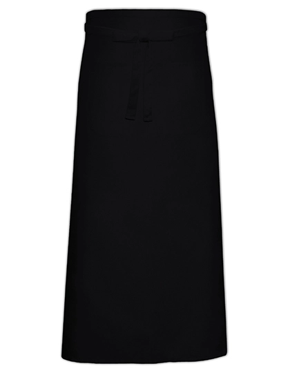 Bistro Apron XL With Front Pocket zum Besticken und Bedrucken in der Farbe Black mit Ihren Logo, Schriftzug oder Motiv.