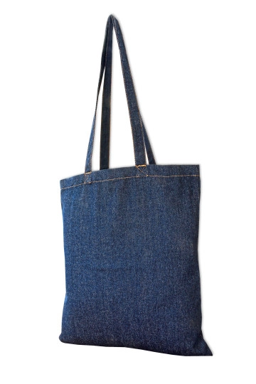 Jeans Bag - Long Handles zum Besticken und Bedrucken mit Ihren Logo, Schriftzug oder Motiv.