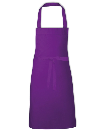 Barbecue Apron zum Besticken und Bedrucken in der Farbe Purple mit Ihren Logo, Schriftzug oder Motiv.