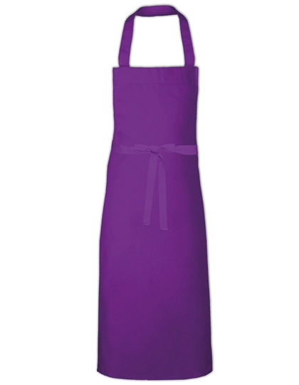 Barbecue Apron XL zum Besticken und Bedrucken in der Farbe Purple mit Ihren Logo, Schriftzug oder Motiv.