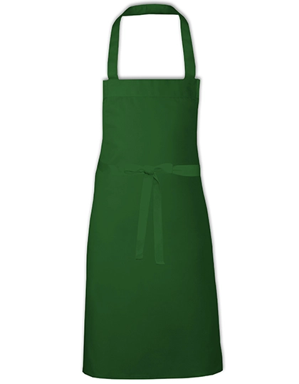 Barbecue Apron - EU Production zum Besticken und Bedrucken in der Farbe Bottle Green mit Ihren Logo, Schriftzug oder Motiv.