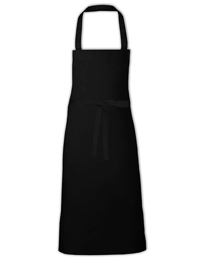 Barbecue Apron XB - EU Production zum Besticken und Bedrucken in der Farbe Black mit Ihren Logo, Schriftzug oder Motiv.