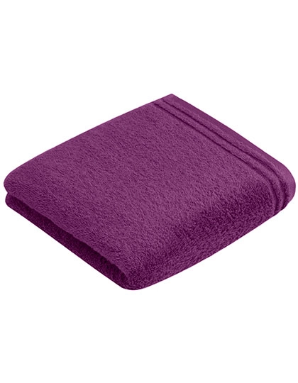 Calypso Feeling Handtuch zum Besticken und Bedrucken in der Farbe Purple mit Ihren Logo, Schriftzug oder Motiv.