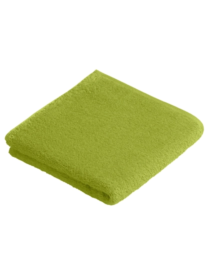 New Generation Handtuch zum Besticken und Bedrucken in der Farbe Meadowgreen mit Ihren Logo, Schriftzug oder Motiv.