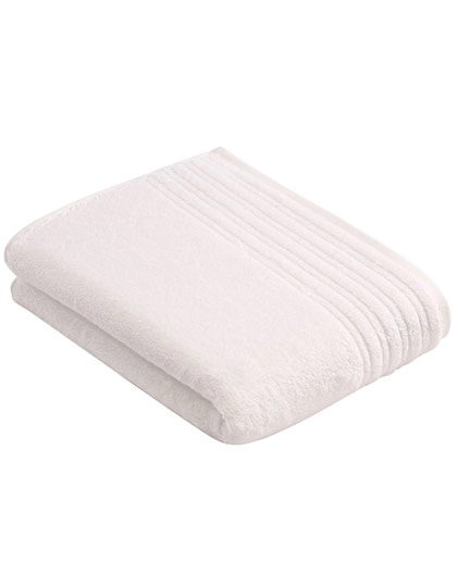 Premium Hotel Handtuch zum Besticken und Bedrucken in der Farbe White mit Ihren Logo, Schriftzug oder Motiv.