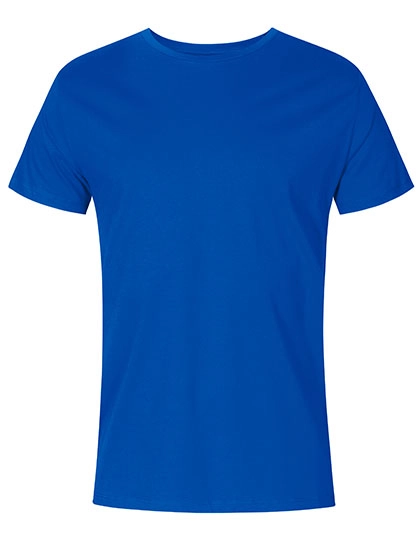 Men´s Roundneck T-Shirt zum Besticken und Bedrucken in der Farbe Azur Blue mit Ihren Logo, Schriftzug oder Motiv.
