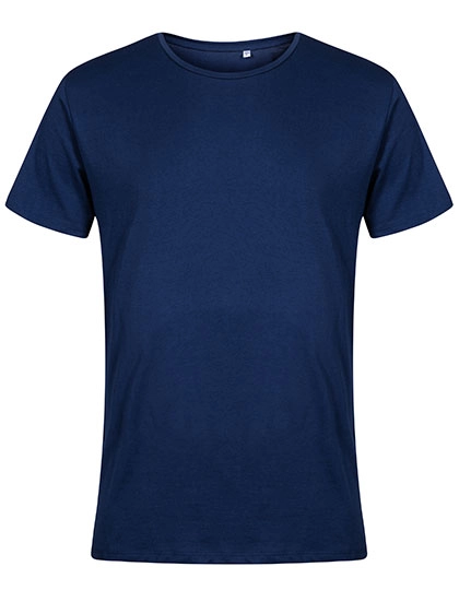 Men´s Roundneck T-Shirt zum Besticken und Bedrucken in der Farbe French Navy mit Ihren Logo, Schriftzug oder Motiv.