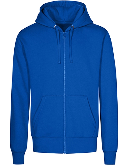 Men´s Hoody Jacket zum Besticken und Bedrucken in der Farbe Azur Blue mit Ihren Logo, Schriftzug oder Motiv.