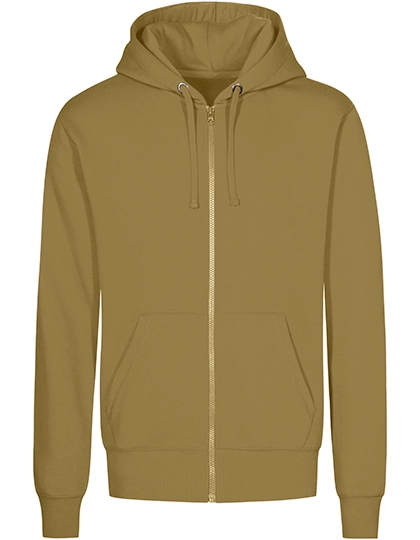 Men´s Hoody Jacket zum Besticken und Bedrucken in der Farbe Olive mit Ihren Logo, Schriftzug oder Motiv.