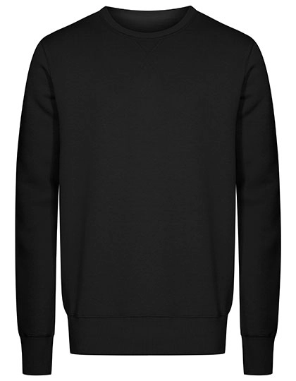 Men´s Sweater zum Besticken und Bedrucken in der Farbe Black mit Ihren Logo, Schriftzug oder Motiv.