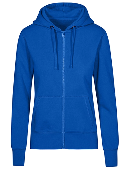 Women´s Hoody Jacket zum Besticken und Bedrucken in der Farbe Azur Blue mit Ihren Logo, Schriftzug oder Motiv.