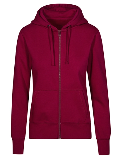 Women´s Hoody Jacket zum Besticken und Bedrucken in der Farbe Berry mit Ihren Logo, Schriftzug oder Motiv.