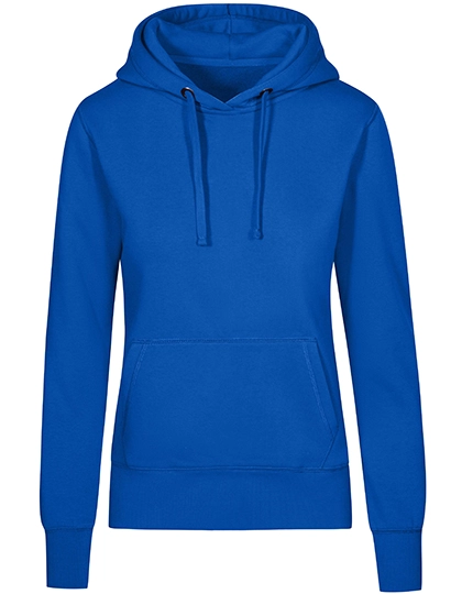 Women´s Hoody Sweater zum Besticken und Bedrucken in der Farbe Azur Blue mit Ihren Logo, Schriftzug oder Motiv.