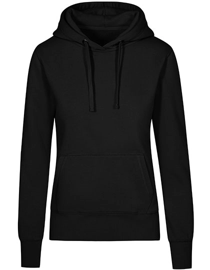 Women´s Hoody Sweater zum Besticken und Bedrucken in der Farbe Black mit Ihren Logo, Schriftzug oder Motiv.