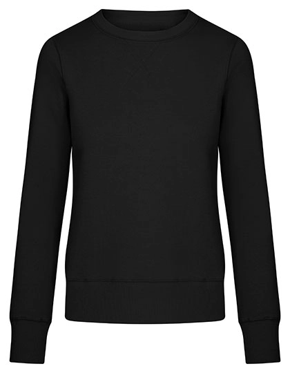 Women´s Sweater zum Besticken und Bedrucken in der Farbe Black mit Ihren Logo, Schriftzug oder Motiv.