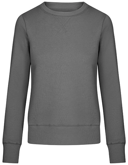 Women´s Sweater zum Besticken und Bedrucken in der Farbe Steel Grey (Solid) mit Ihren Logo, Schriftzug oder Motiv.