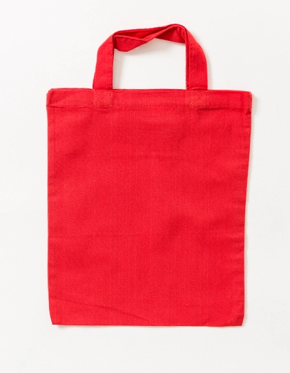 Apothekertasche, farbig zum Besticken und Bedrucken in der Farbe Red (ca. Pantone 032U-HKS 13-14) mit Ihren Logo, Schriftzug oder Motiv.