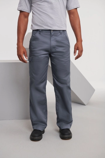 Workwear Polycotton Twill Trousers zum Besticken und Bedrucken mit Ihren Logo, Schriftzug oder Motiv.