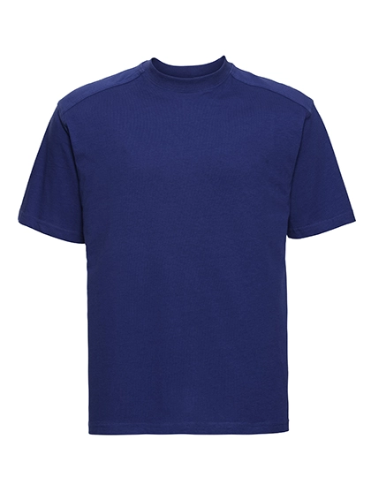 Heavy Duty Workwear T-Shirt zum Besticken und Bedrucken in der Farbe Bright Royal mit Ihren Logo, Schriftzug oder Motiv.
