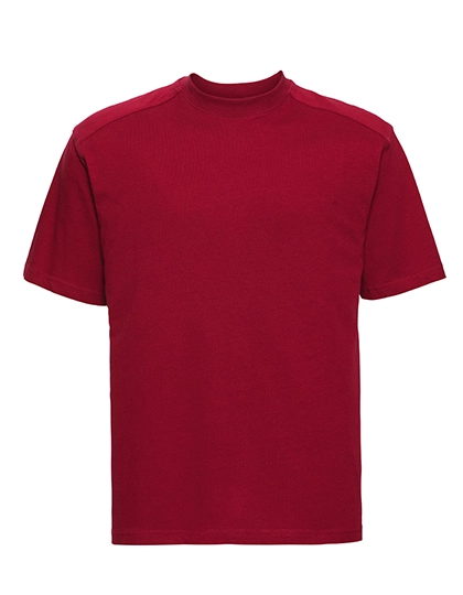 Heavy Duty Workwear T-Shirt zum Besticken und Bedrucken in der Farbe Classic Red mit Ihren Logo, Schriftzug oder Motiv.