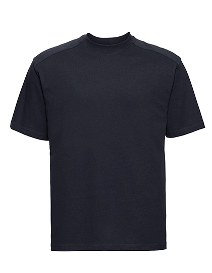 Heavy Duty Workwear T-Shirt zum Besticken und Bedrucken in der Farbe French Navy mit Ihren Logo, Schriftzug oder Motiv.