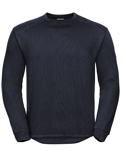 Heavy Duty Workwear Sweatshirt zum Besticken und Bedrucken in der Farbe French Navy mit Ihren Logo, Schriftzug oder Motiv.