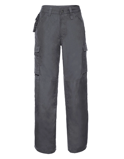 Heavy Duty Workwear Trousers zum Besticken und Bedrucken in der Farbe Convoy Grey (Solid) mit Ihren Logo, Schriftzug oder Motiv.