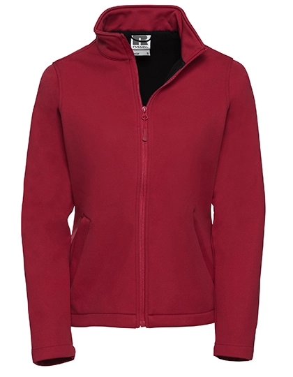 Ladies´ Smart Softshell Jacket zum Besticken und Bedrucken in der Farbe Classic Red mit Ihren Logo, Schriftzug oder Motiv.