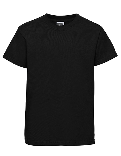 Kids´ Classic T-Shirt zum Besticken und Bedrucken in der Farbe Black mit Ihren Logo, Schriftzug oder Motiv.