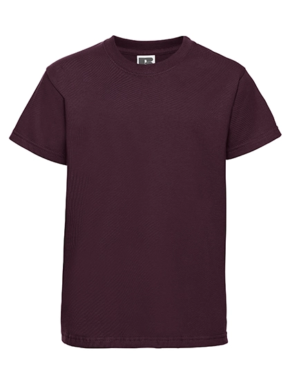 Kids´ Classic T-Shirt zum Besticken und Bedrucken in der Farbe Burgundy mit Ihren Logo, Schriftzug oder Motiv.