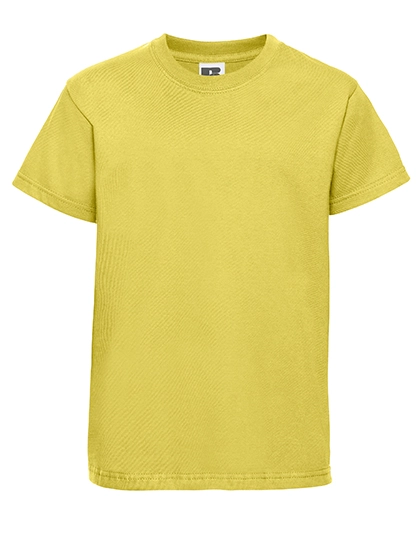 Kids´ Classic T-Shirt zum Besticken und Bedrucken in der Farbe Yellow mit Ihren Logo, Schriftzug oder Motiv.