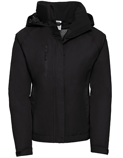 Ladies´ Hydraplus 2000 Jacket zum Besticken und Bedrucken in der Farbe Black mit Ihren Logo, Schriftzug oder Motiv.