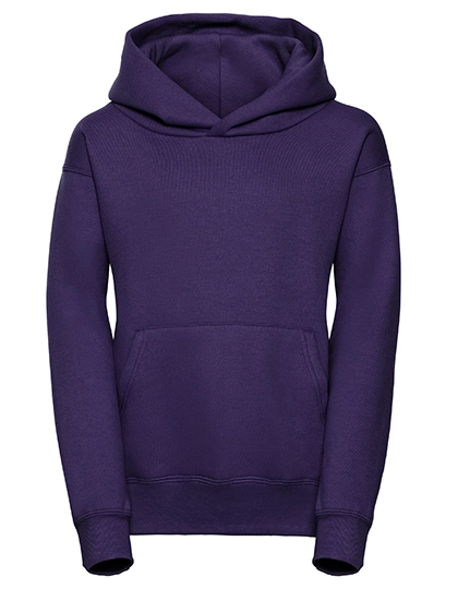 Kids´ Hooded Sweatshirt zum Besticken und Bedrucken in der Farbe Purple mit Ihren Logo, Schriftzug oder Motiv.