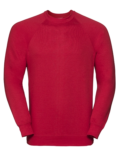 Classic Sweatshirt zum Besticken und Bedrucken in der Farbe Classic Red mit Ihren Logo, Schriftzug oder Motiv.