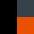 Lite Coverall in der Farbe Black-Grey-Orange
