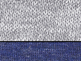 Unisex 3/4 Sleeve Baseball T-Shirt in der Farbe Grey/Navy Triblend