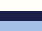 Fair Isle Snowstar® Beanie in der Farbe Off White/Navy/Sky Blue