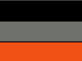 LITE Coverall in der Farbe Black/Grey/Orange