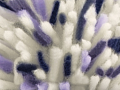 Hygge Striped Beanie in der Farbe Blueberry Cheesecake