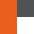 Classic Fit Track Polo in der Farbe Orange-Graphite (Solid)-White