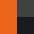 Freestyle Beanie in der Farbe Orange-Graphite Grey-Black